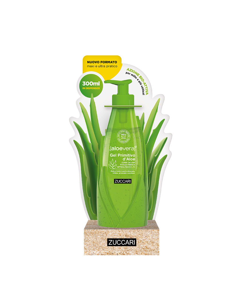ALOEVERA2 GEL PRIMITIVO DISPENSER 300 ML - Abelastore.it - Creme e Spray corpo