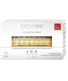 CRESCINA RI-CRESCITA SUPERFORMULA 200 UOMO 20 FIALE - Abelastore.it - Labo