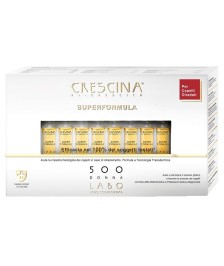 CRESCINA RI-CRESCITA SUPERFORMULA 500 DONNA 20 FIALE - Abelastore.it - Labo