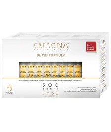 CRESCINA RI-CRESCITA SUPERFORMULA 500 DONNA 40 FIALE - Abelastore.it - Labo