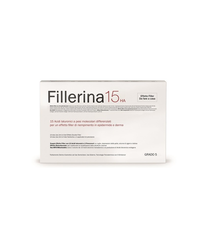 FILLERINA 15 HA BASE GRADO 5 FLACONE 30+30 ML TRATTAMENTO - Abelastore.it - Cosmetici e Bellezza