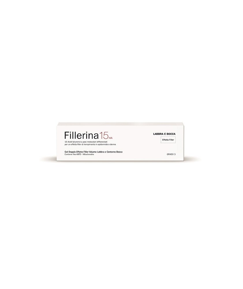 FILLERINA 15HA LABBRA E BOCCA GEL BASE GRADO 3 - Abelastore.it - Cosmetici e Bellezza