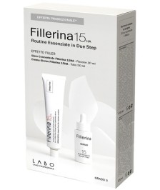 FILLERINA 15HA ROUTINE ESSENZIALE EFFETTO FILLER CREMA GIORNO 50 ML + SERUM CONCENTRATO GRADO 3 30 ML - Abelastore.it - Cosme...