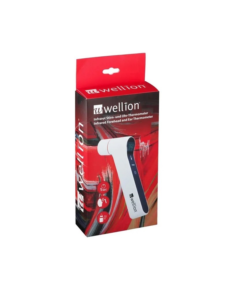 TERMOMETRO INFRAROSSI FRONTALE ED AURICOLARE WELLION - Abelastore.it - Dispositivi sanitari