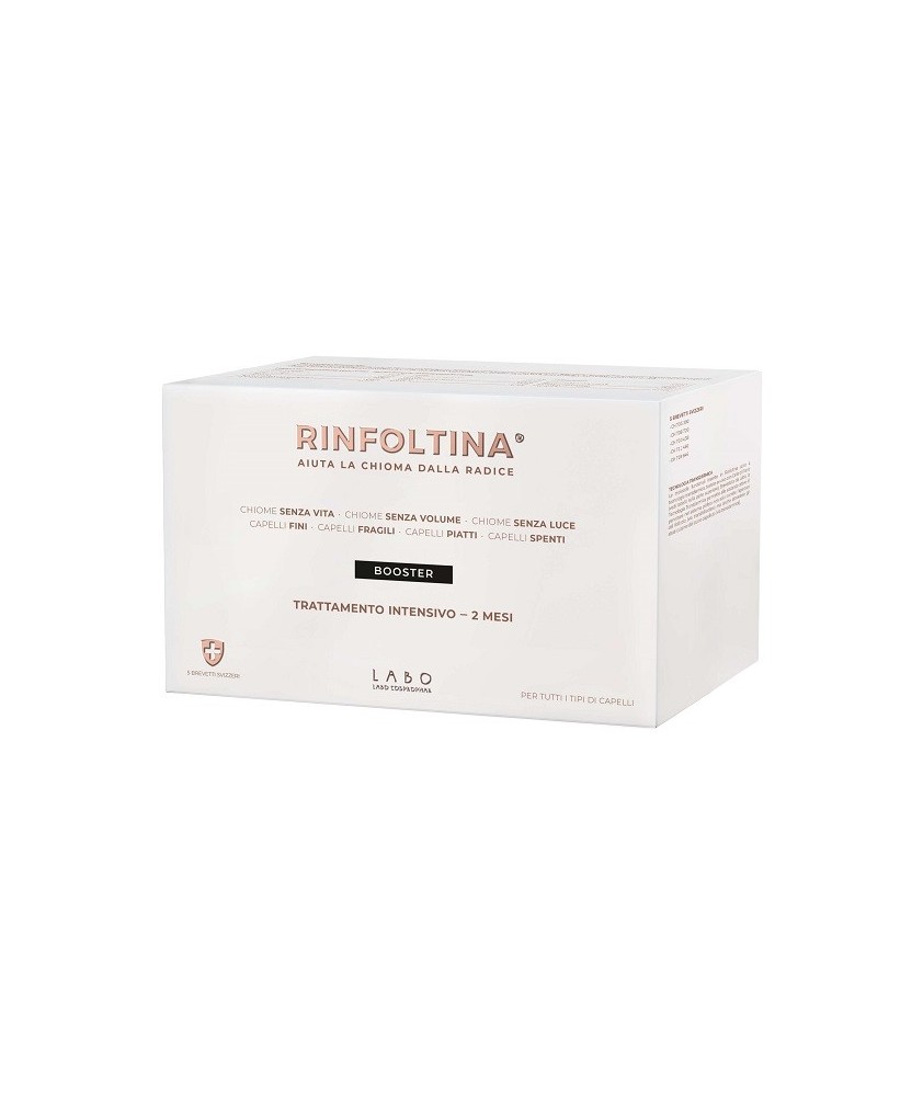 RINFOLTINA BOOSTER 40 FIALE TRATTAMENTO 2 MESI - Abelastore.it - Cosmetici e Bellezza