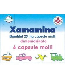 XAMAMINA*BB 6CPS 25MG - ANTINAUSEA PER BAMBINI - Abelastore.it - Farmaci ed Integratori