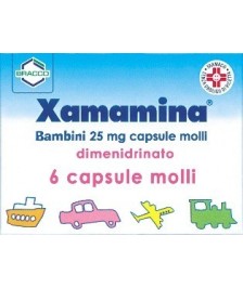 XAMAMINA*BB 6CPS 25MG - ANTINAUSEA PER BAMBINI - Abelastore.it - Nausea