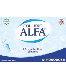 COLLIRIO ALFA*10CONT 0,3ML - COLLIRIO DECONGESTIONANTE 10 FLACONCINI MONODOSE - Abelastore.it - Occhi