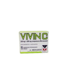 VIVIN C - 20 COMPRESSE EFFERVESCENTI 330MG+200MG - Abelastore.it - Raffreddore & Influenza