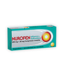 NUROFEN INFLUENZA RAFFREDDORE 12 COMPRESSE - Abelastore.it - Farmaci ed Integratori