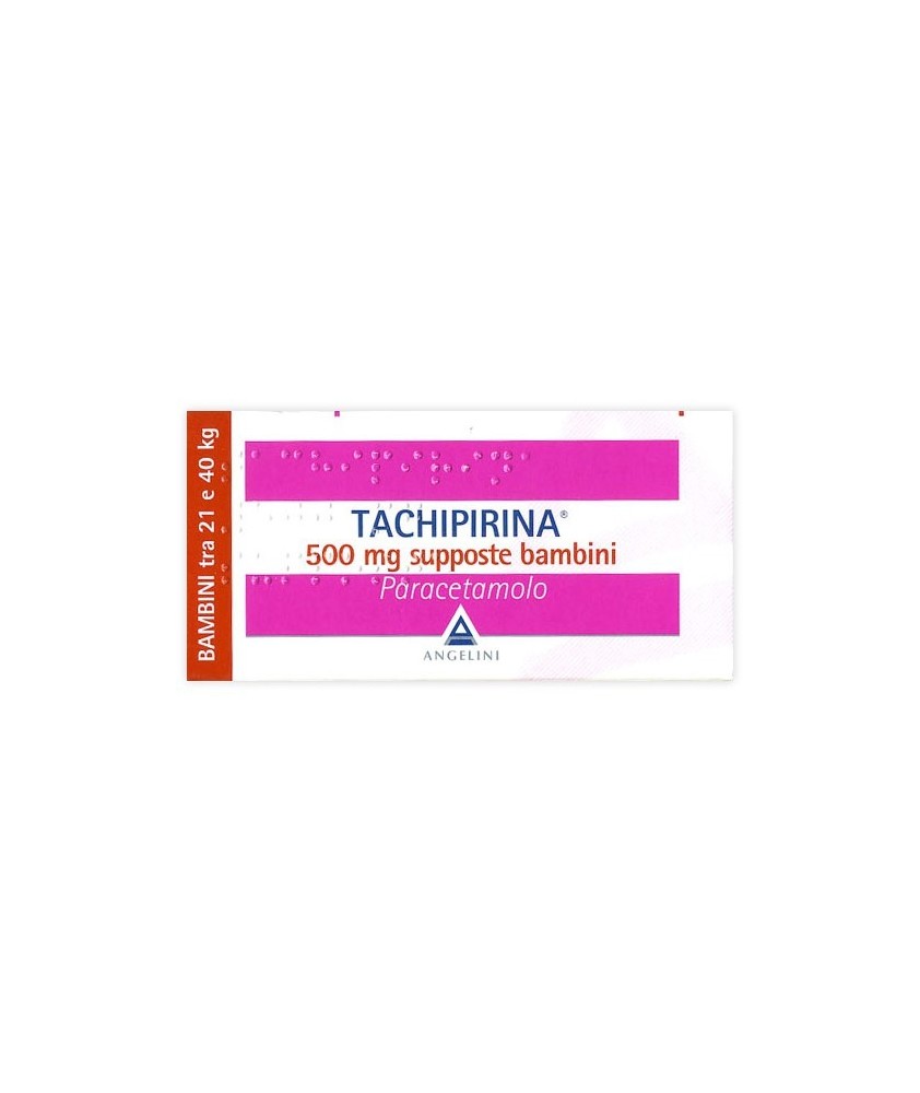 TACHIPIRINA*BB 10SUPP 500MG - Abelastore.it - FarmadatiMedicinali