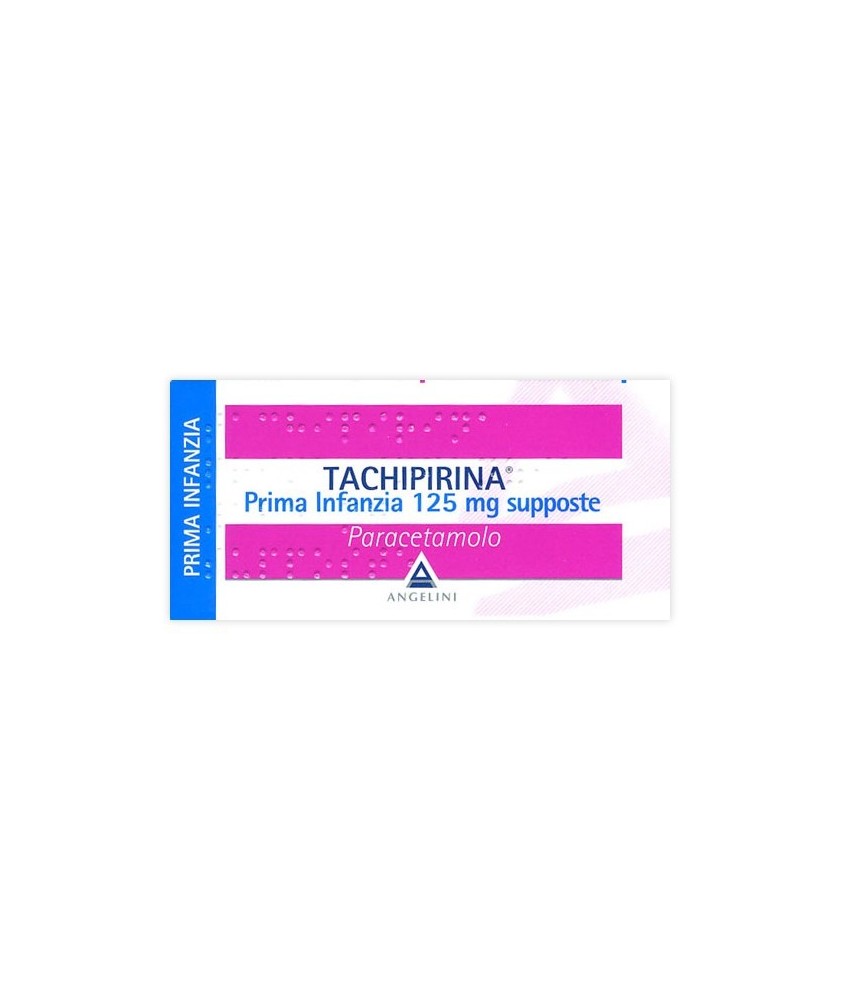 TACHIPIRINA*PR INF 10SUP 125MG - Abelastore.it - FarmadatiMedicinali