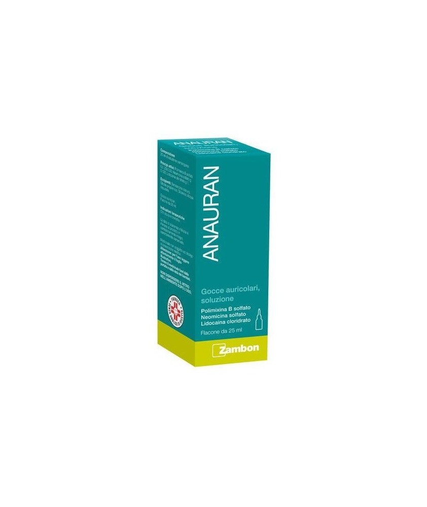 ANAURAN GOCCE OTOLOGICHE FLACONE 25ML - Abelastore.it - Farmaci ed Integratori