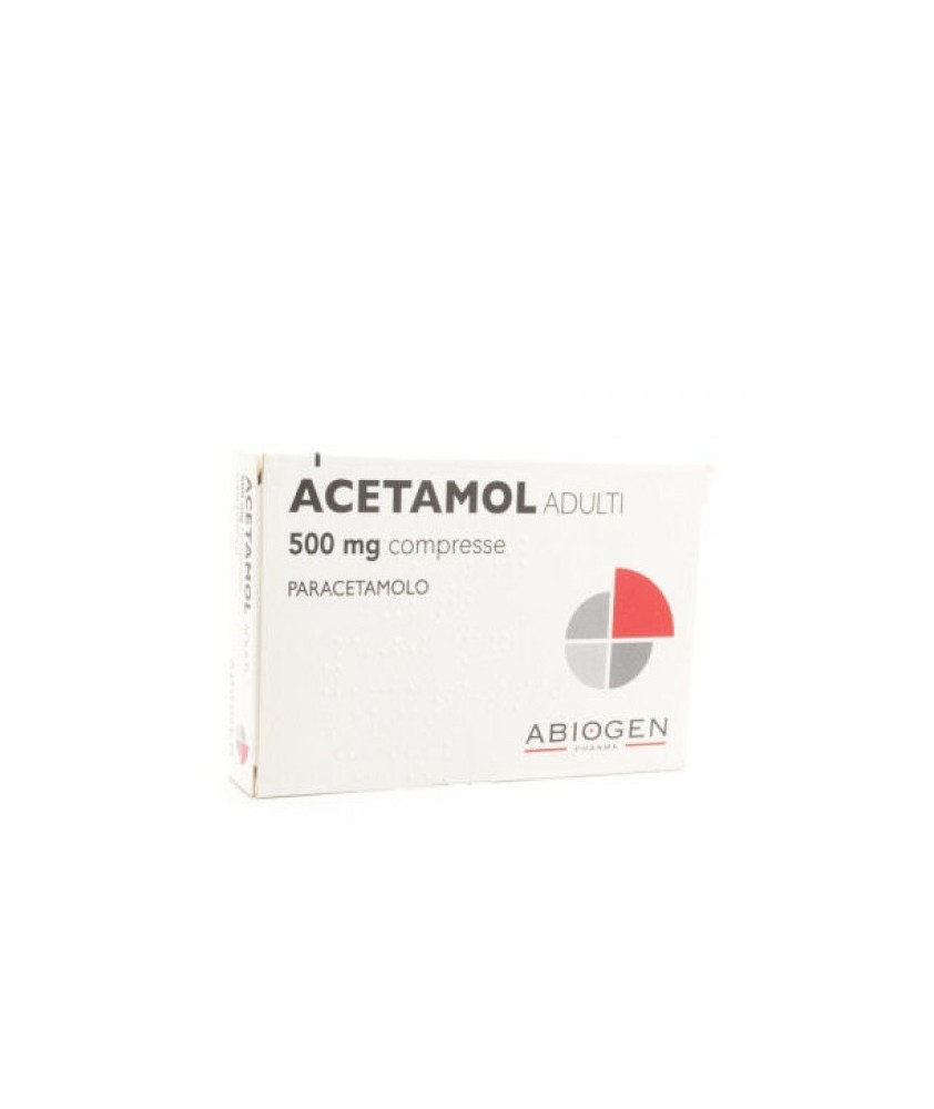 ACETAMOL*AD 20CPR 500MG - Abelastore.it - FarmadatiMedicinali