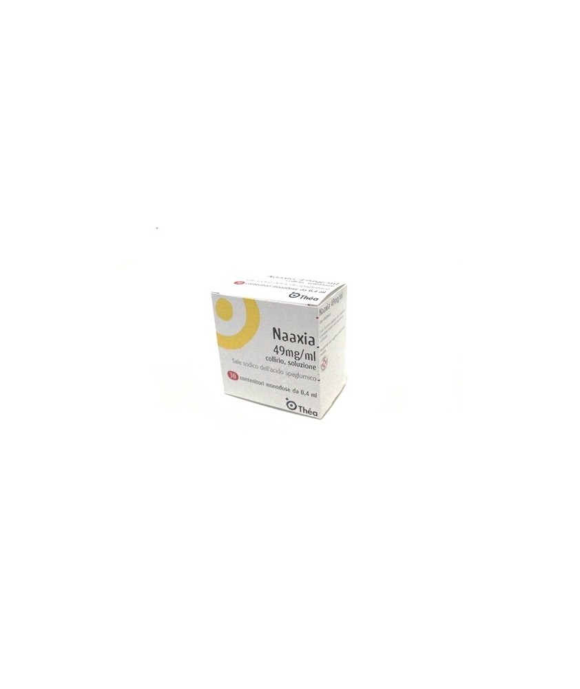 NAAXIA COLLIRIO 30 FLACONCINI 0,4ML 1D 4,9% - Abelastore.it - Farmaci ed Integratori