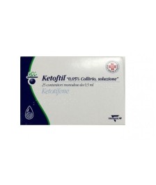 KETOFTIL COLLIRIO 25 FLACONCINI 0,5ML 0,5MG/ML - Abelastore.it - Farmaci ed Integratori