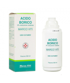 ACIDO BORICO MARCO VITI 3% 500ML - Abelastore.it - Dispositivi sanitari