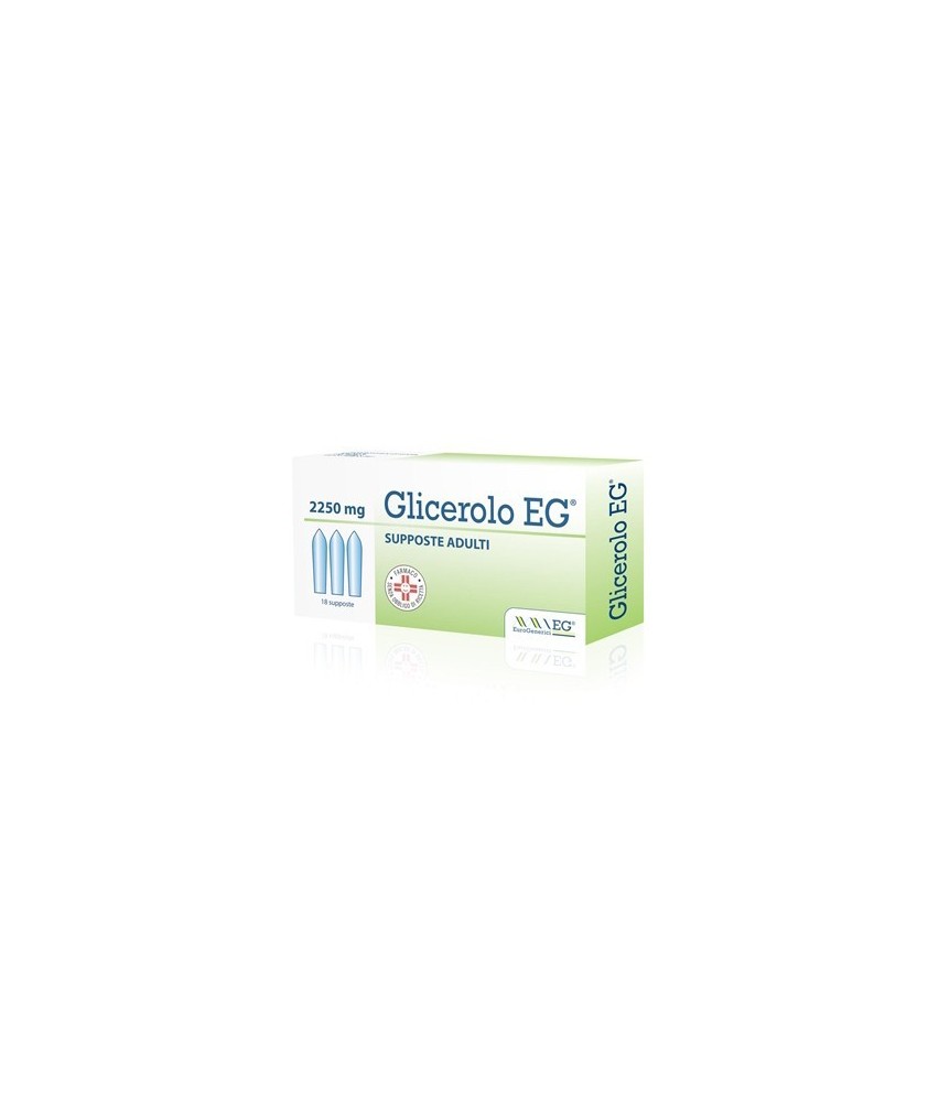 GLICEROLO EG ADULTI 18 SUPPOSTE 2250MG - Abelastore.it - Farmaci ed Integratori