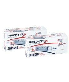 SIRINGA PRONTEX 2,5 ML AGO INDOLORE 10 PEZZI - Abelastore.it - Dispositivi sanitari