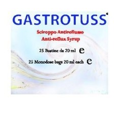 GASTROTUSS SCIROPPO ANTIREFLUSSO 25 BUSTINE MONODOSE 20 ML - Abelastore.it - FarmadatiParafarmaci