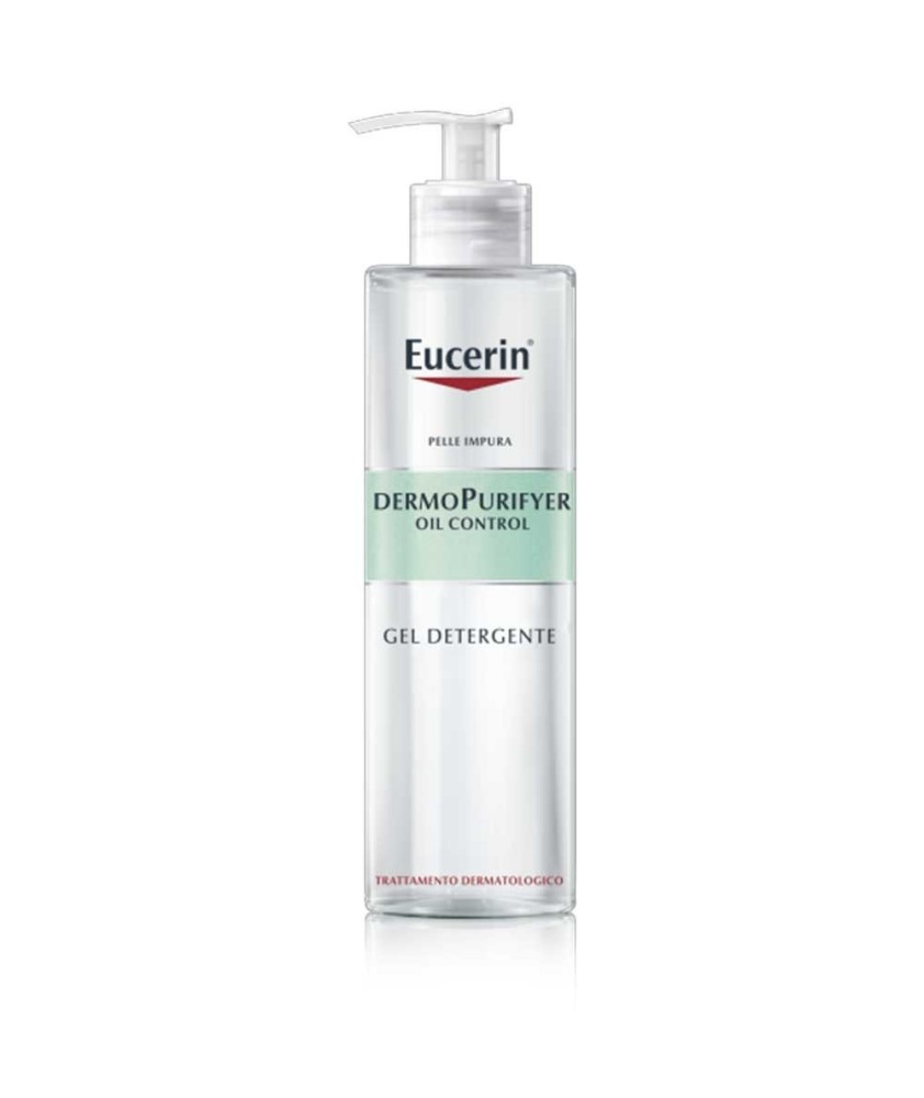 EUCERIN DERMOPURIFYER OIL CONTROL GEL DETERGENTE VISO 400 ML - Abelastore.it - Cosmetici e Bellezza