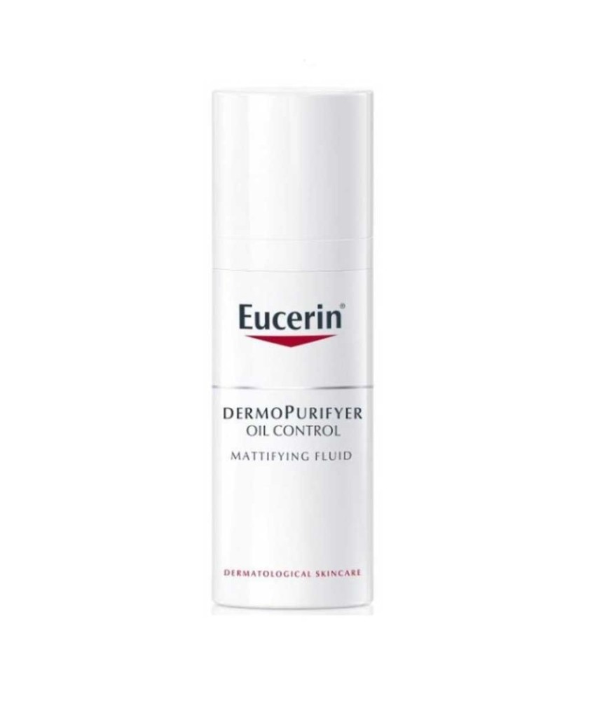 EUCERIN DERMOPURIFYER OIL CONTROL FLUIDO OPACIZZANTE 50 ML - Abelastore.it - Cosmetici e Bellezza