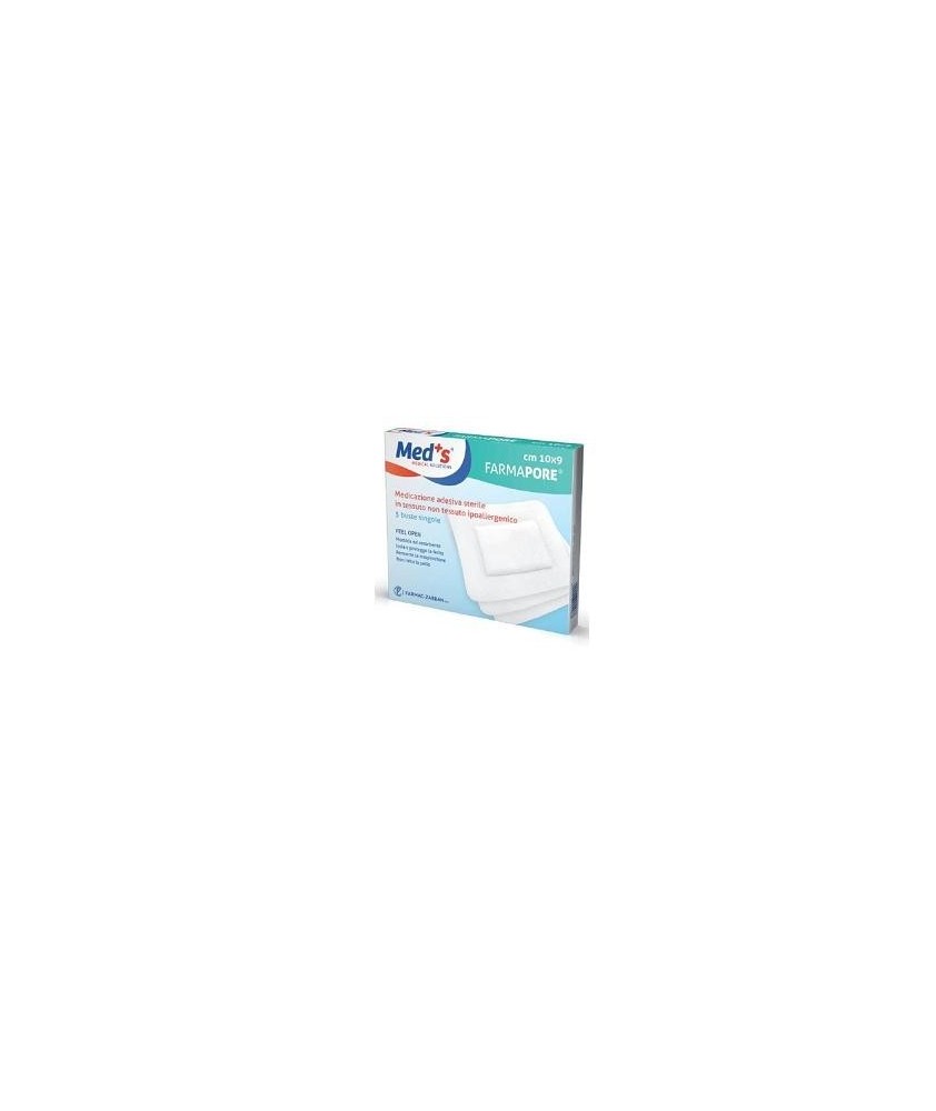 MEDS PORE MEDICAZIONE ADESIVA OCULARE 5 PEZZI - Abelastore.it - Dispositivi sanitari