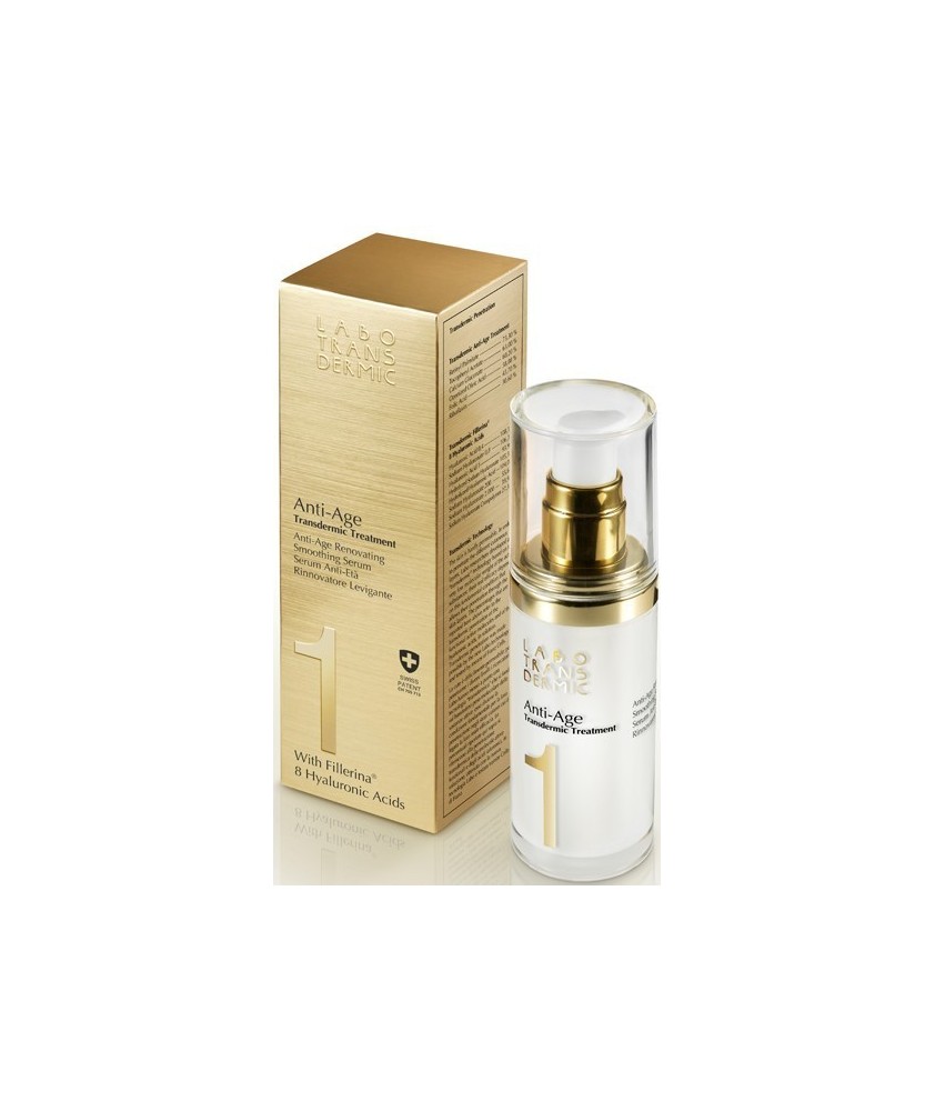 LABO TRANSDERMIC 1 SERUM ANTI-ETA' RINNOVATRICE E LEVIGANTE 30 ML - Abelastore.it - Cosmetici e Bellezza