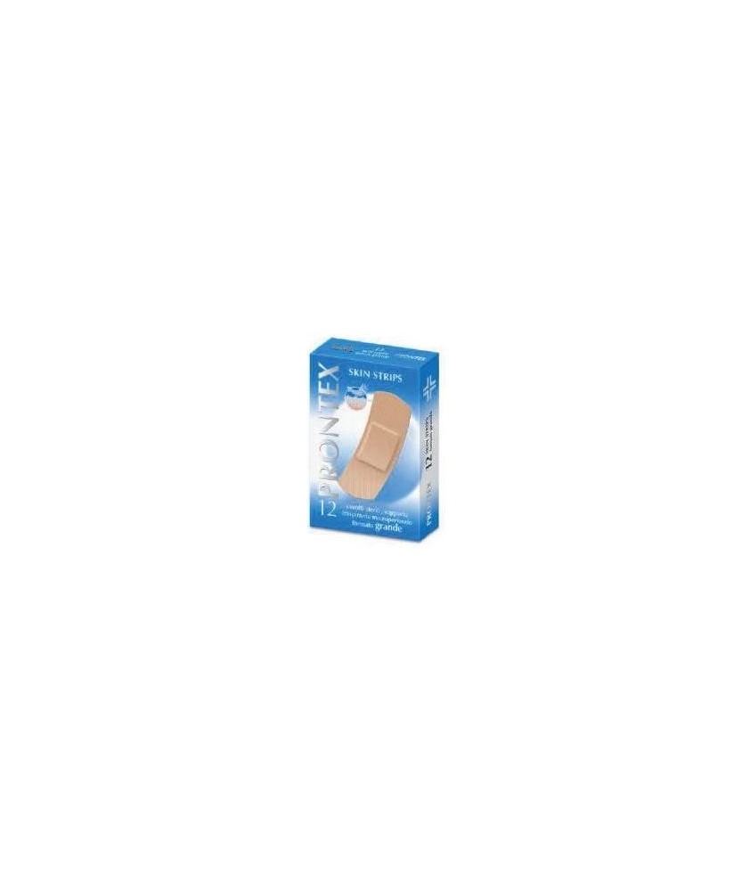 CEROTTO PRONTEX SKIN STRIPS FORMATO GRANDE ASTUCCIO 12 PEZZI - Abelastore.it - Dispositivi sanitari