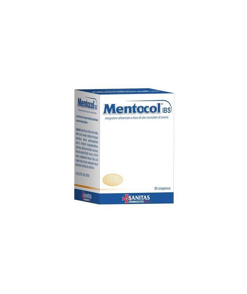 MENTOCOL IBS 30 COMPRESSE - Abelastore.it - FarmadatiParafarmaci