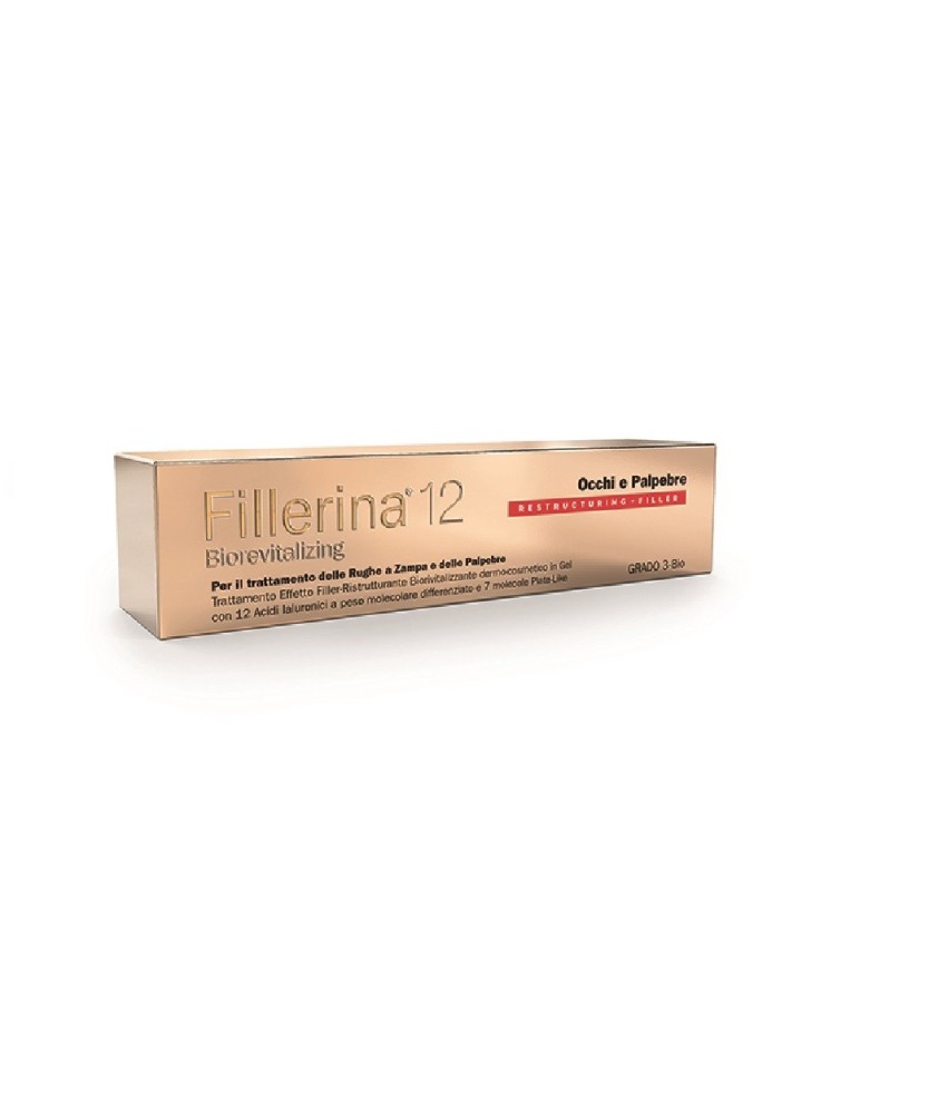 FILLERINA 12HA OCCHI E PALPEBRE GEL BIOREVITALIZING GRADO 3 - Abelastore.it - Cosmetici e Bellezza