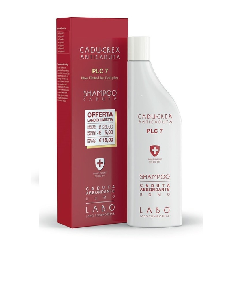 SHAMPOO CADU-CREX PLC7 CADUTA INIZIALE DONNA 150 ML - Abelastore.it - Cosmetici e Bellezza