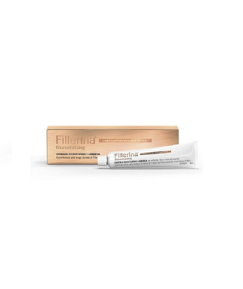 FILLERINA LONG LASTING DURABLE FILLER BIOREVITALIZING CREMA CONTORNO LABBRA GRADO 4 - Abelastore.it - Cura delle Labbra