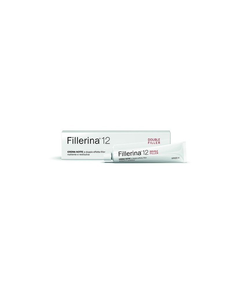 FILLERINA 12 DOUBLE FILLER CREMA BASE NOTTE GRADO 5 50 ML - Abelastore.it - Cosmetici e Bellezza