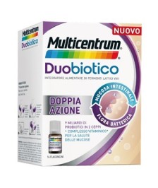 MULTICENTRUM DUOBIOTICO 16 FLACONCINI - Abelastore.it - Integratori e Alimenti