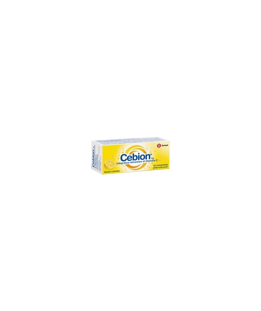 Cebion Effervescente Vitamina C Limone 10 Compresse - Abelastore.it - Integratori e Alimenti
