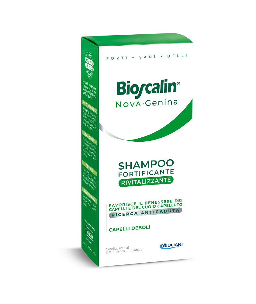 BIOSCALIN NOVA GENINA SHAMPOO FORTIFICANTE RIVITALIZZANTE 200 ML - Abelastore.it - Shampoo