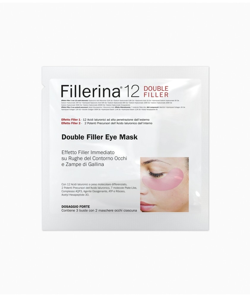 FILLERINA 12 DOUBLE FILLER MASCHERA OCCHI BASE DOSAGGIO UNICO 3 PEZZI - Abelastore.it - Cosmetici e Bellezza