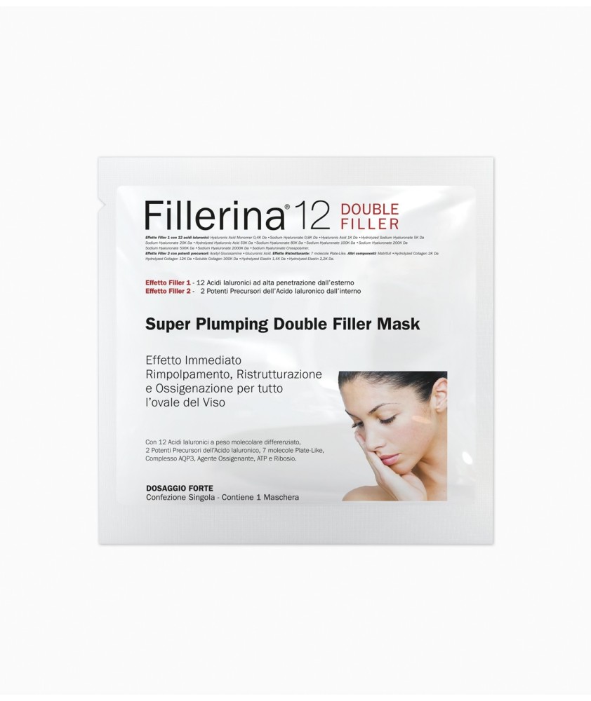 FILLERINA 12 SUPER PLUMPING DOUBLE FILLER MASK BASE DOSAGGIO UNICO 25 ML - Abelastore.it - Cosmetici e Bellezza