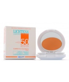 LICHTENA DERMOSOLARI COMPATTO COLORATO SPF 50+ HONEY 10 G - Abelastore.it - Cosmetici e Bellezza