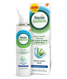 SOLUZIONE ISOTONICA RINAZINA AQUAMARINA ALOE INTENSA PROMO 100 ML - Abelastore.it - Farmaci ed Integratori