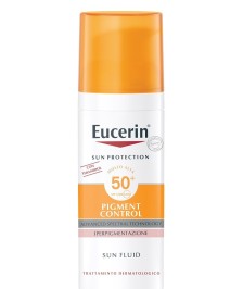 EUCERIN SUN PROTECTION SPF 50+ PIGMENT CONTROL SUN FLUID 50 ML - PROTEZIONE SOLARE VISO SPF50 - PER RIDURRE LE MACCHIE SCURE ...