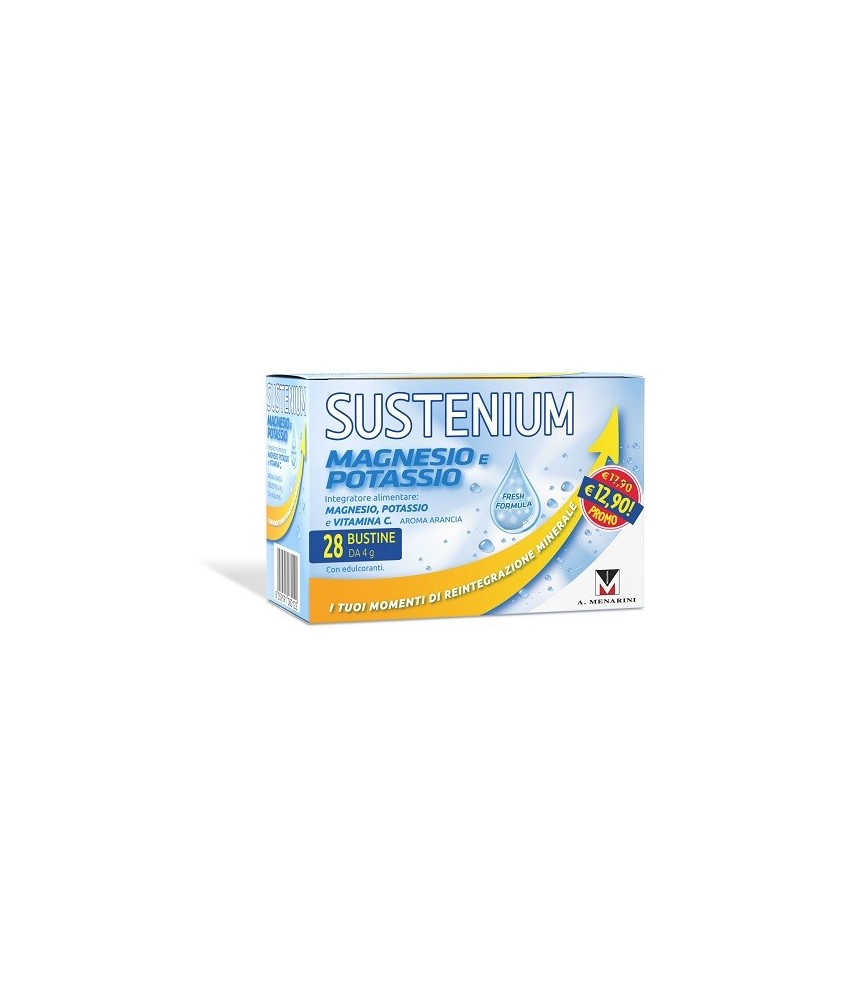 SUSTENIUM MAGNESIO POTASSIO 28 BUSTINE PROMO - Abelastore.it - Farmaci ed Integratori