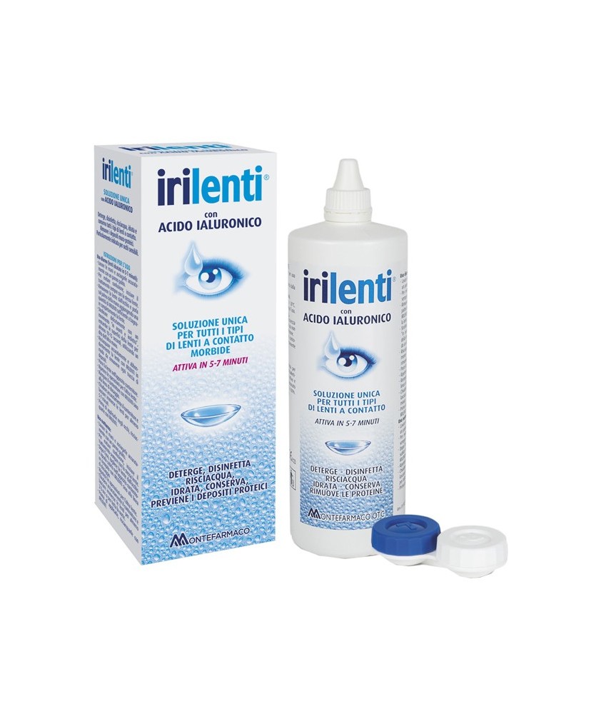 SOLUZIONE UNICA PER LENTI A CONTATTO IRILENTI 300ML - Abelastore.it - Farmaci ed Integratori