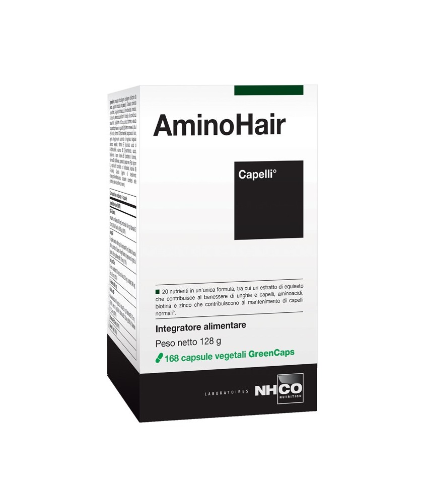 NHCO AMINOHAIR 168 CAPSULE - Abelastore.it - Cosmetici e Bellezza