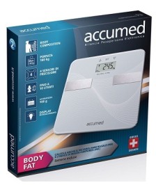 ACCUMED BILANCIA DIGITALE PESAPERSONE BODYFAT CON RILEVAZIONE COMPOSIZIONE CORPOREA - Abelastore.it - Dispositivi sanitari