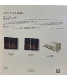 LABO GIFT BOX FIRMING KIT 1 COLLAGENINA CREMA GIORNO + 1 COLLAGENINA CREMA NOTTE + FEDERA SETA IN OMAGGIO - Abelastore.it - C...