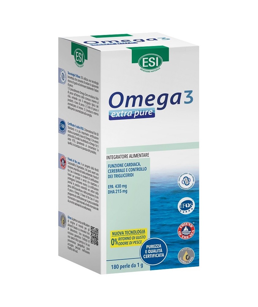 ESI OMEGA 3 EXTRA PURE 180 PERLE - Abelastore.it - Farmaci ed Integratori