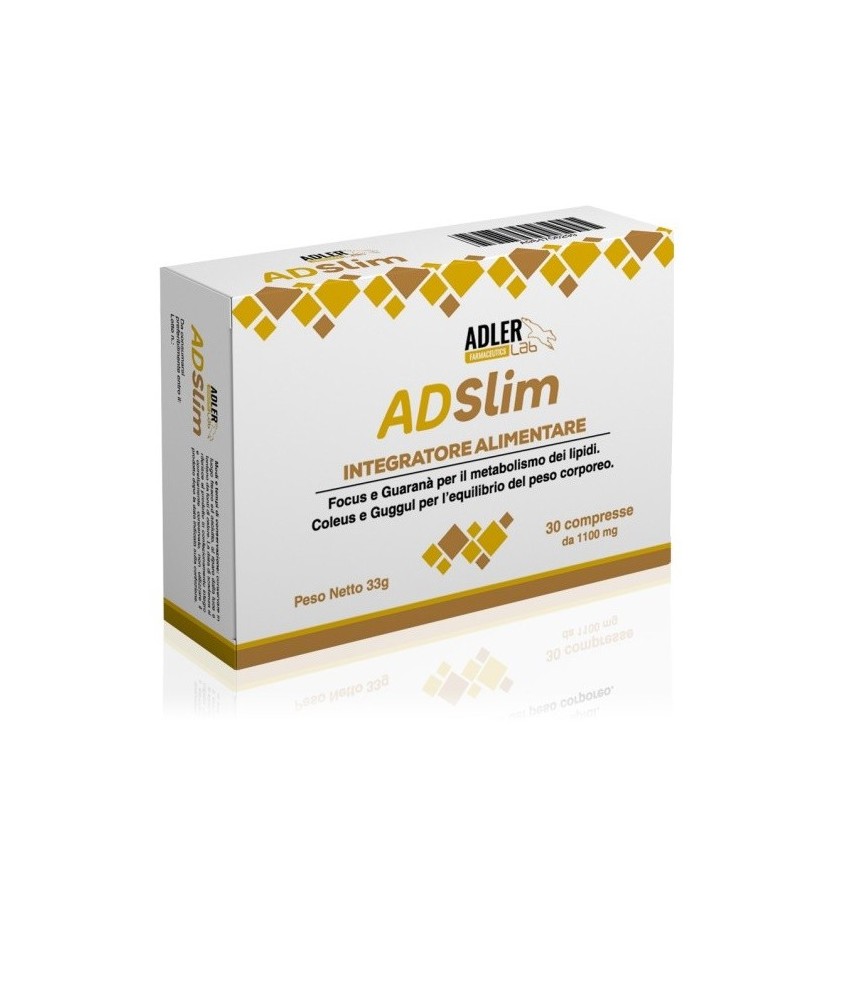 ADSLIM 30 COMPRESSE INTEGRATORE - Abelastore.it - Farmaci ed Integratori