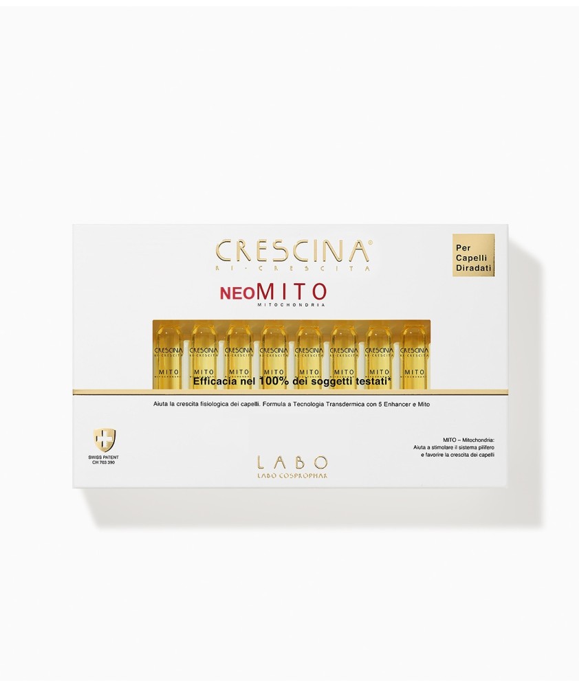 CRESCINA RI-CRESCITA NEO MITO 1300 DONNA 20 FIALE 3,5 ML - Abelastore.it - Cosmetici e Bellezza